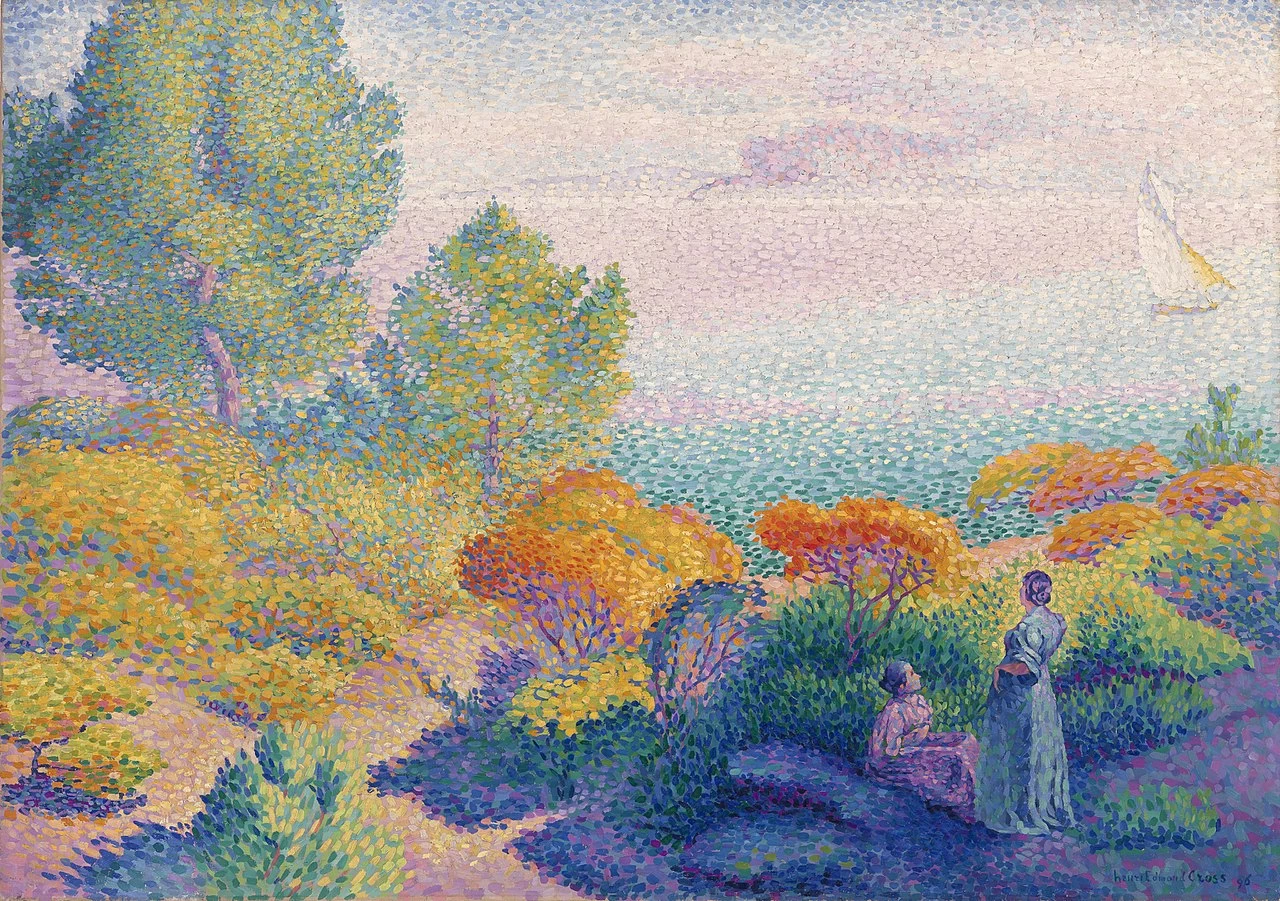 Due donne in riva al mediterraneo - Barnes Foundation